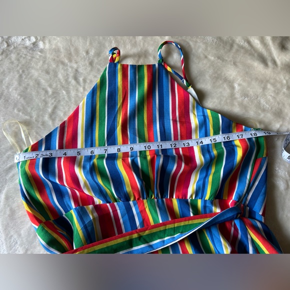 DO+BE Multicolor Striped Dress size large - Picture 7 of 7